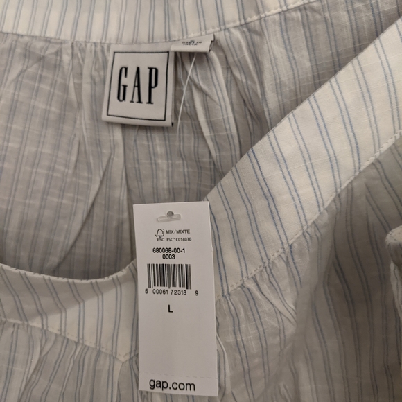 L GAP swing peplum Cami top - Picture 3 of 5